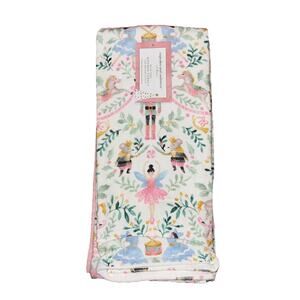 Cupcakes & Cashmere Nutcracker Ballet Mouse King Kitchen Towel Pastels Set Of 3